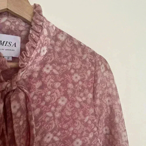 MISA Los Angeles Babydoll Mini Dress - Picture 7 of 13